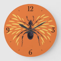 Ant Art Insectenliefhebber Fiery Oranje entomologi