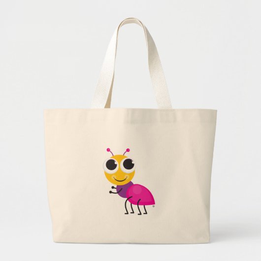 Ant Beach Bag Grote Tote Bag (Voorkant)