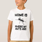 Ant Boerderij Ants die de grappige citaatschets bl T-shirt (Voorkant)