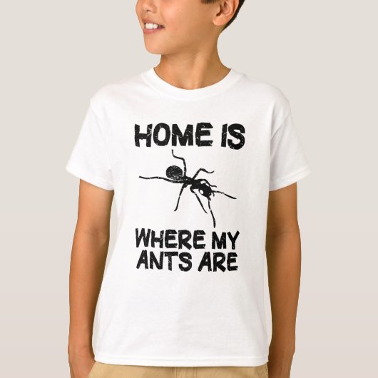 Ant Boerderij Ants die de grappige citaatschets bl T-shirt (Voorkant)