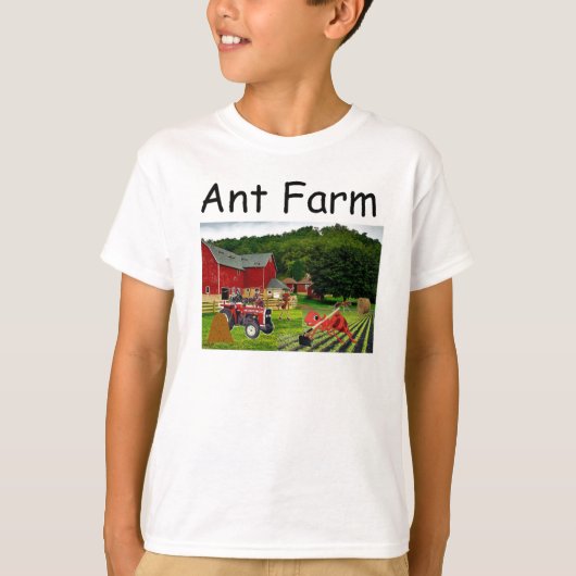 Ant Boerderij Houd de tantes weg T-shirt (Voorkant)