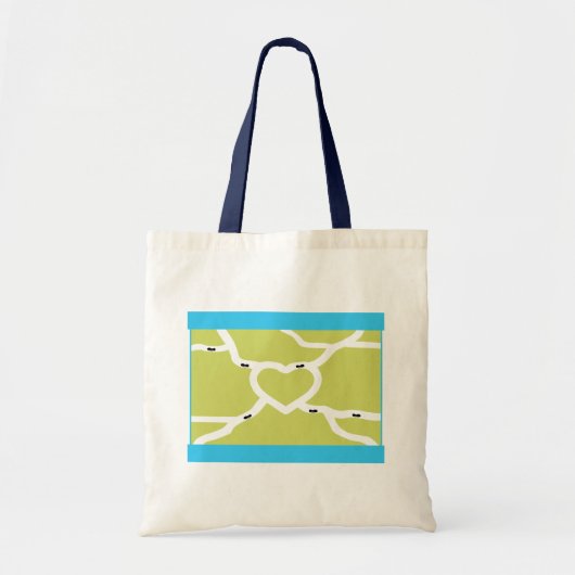 Ant Boerderij Liefde Canvas tas (Voorkant)