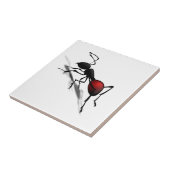 Ant Ceramic Tegel Cadeft Tegeltje (Zijkant)