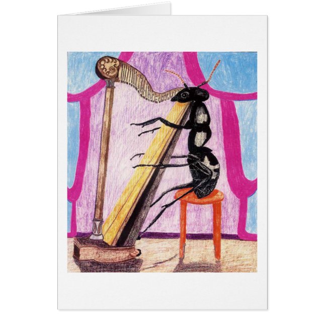 Ant Daphne speelt de Harp (Voorkant)