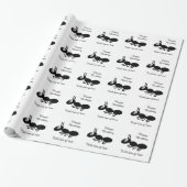 Ant Design Verjaardag Cadeaupapier (Uitgerold)