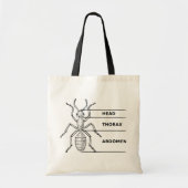 Ant Diagram Tote Bag (Voorkant)