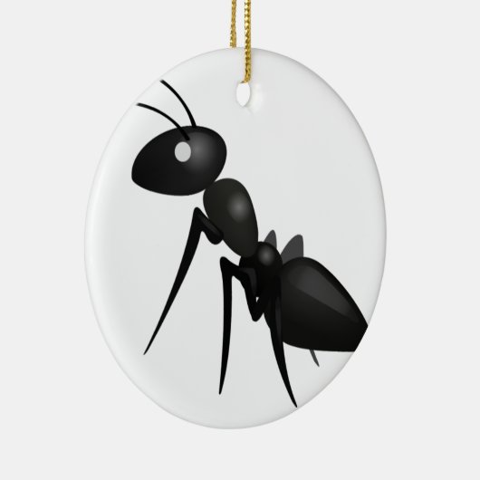 Ant - Emoji Keramisch Ornament (Rechts)