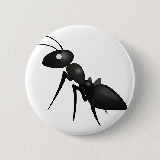 Ant - Emoji Ronde Button 5,7 Cm (Voorkant)