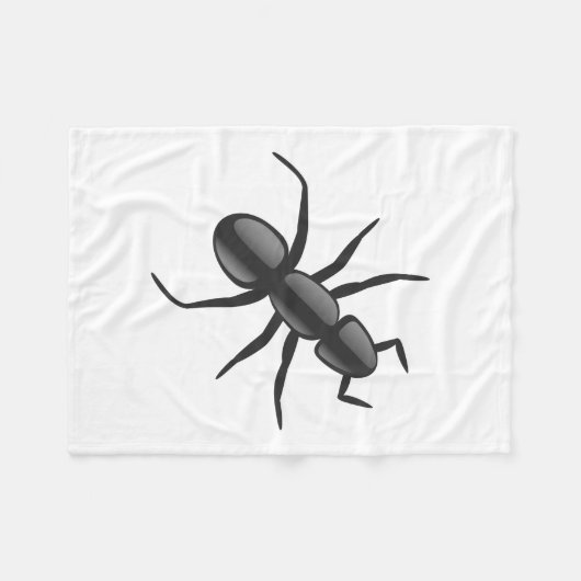Ant Fleece Deken (Voorkant (Horizontaal))