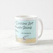 Ant gaat naar een Therapist Koffiemok (Voorkant rechts)
