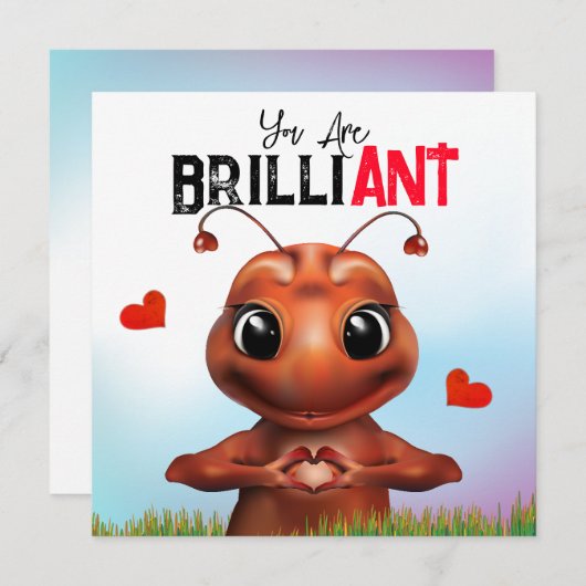 Ant Gebarentaal Kinder Dank u (Voorkant / Achterkant)