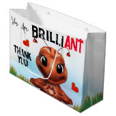 Ant Gebarentaal Kinder Dank u Groot Cadeauzakje (Voorkant Gekanteld)