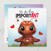 Ant Gebarentaal Liefde Valentijn (Voorkant / Achterkant)