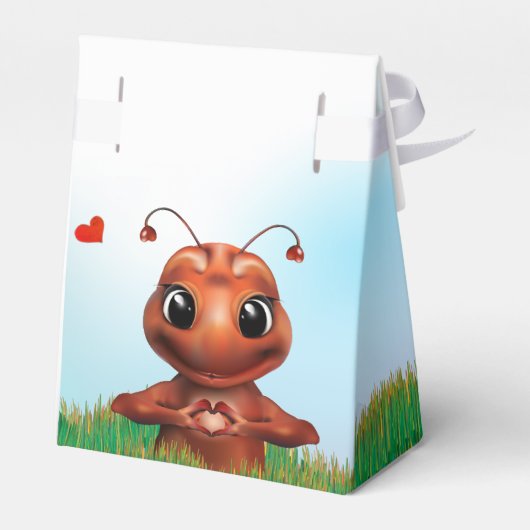 Ant Gebarentaal Verjaardag Bedankdoosjes (Achterkant)