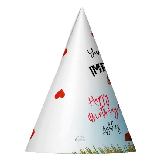 Ant Gebarentaal Verjaardag Feesthoedjes (Links)