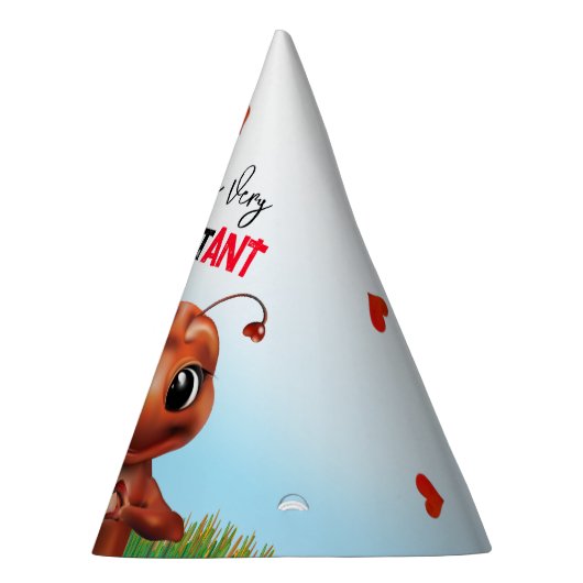 Ant Gebarentaal Verjaardag Feesthoedjes (Rechts)