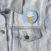 Ant Ice Cream Ronde Button 5,7 Cm (In situ)
