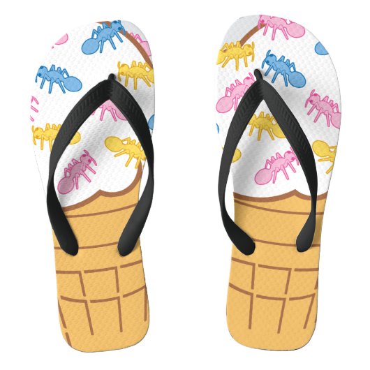 Ant Ice Cream Teenslippers (Voetbed)