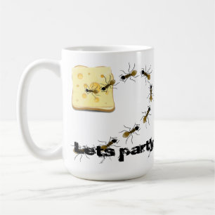 Ant insect trail grappig feest schattig koffiemok
