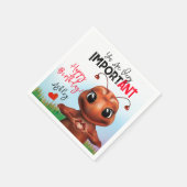 Ant Inspirerend gebarentaal Verjaardag Servet (Hoek)