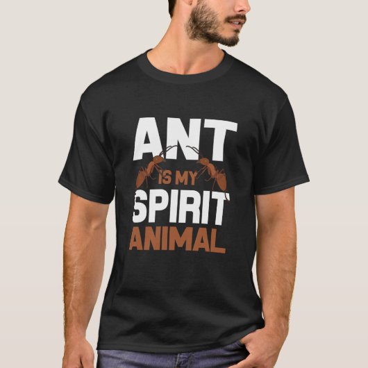 Ant is m'n diertje dat ik Boerderij moet maken. T-shirt (Voorkant)