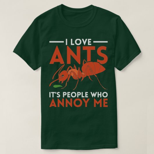 Ant Keeping Insect Ants Ant T-shirt (Design voorkant)