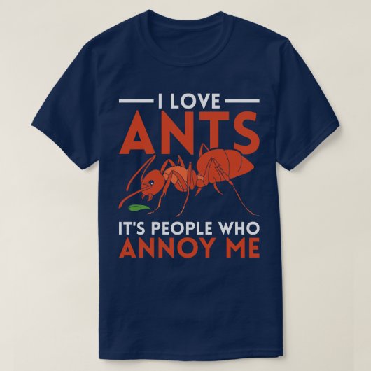 Ant Keeping Insect Ants Ant T-shirt (Design voorkant)