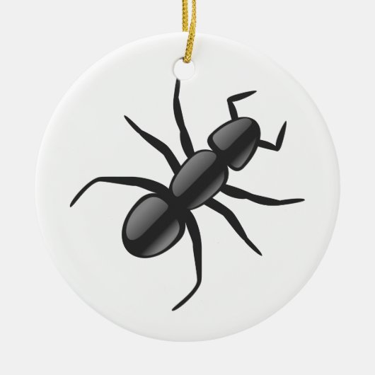 Ant Keramisch Ornament (Voorkant)