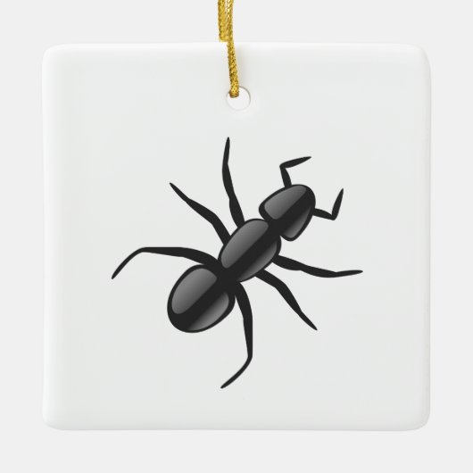 Ant Keramisch Ornament (Voorkant)