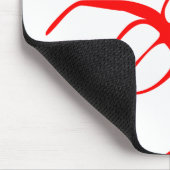 Ant Legs Antennas Red Muismat (Hoek)