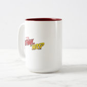 Ant-Man en het Wasp | Helmbeeld splitsen Tweekleurige Koffiemok (Voorkant links)