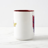 Ant-Man en het Wasp | Helmbeeld splitsen Tweekleurige Koffiemok (Center)