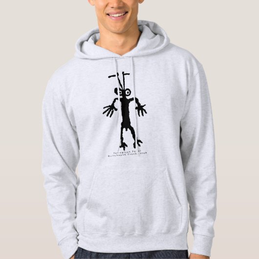 Ant Man Petroglyph T-Shirt Hoodie (Voorkant)