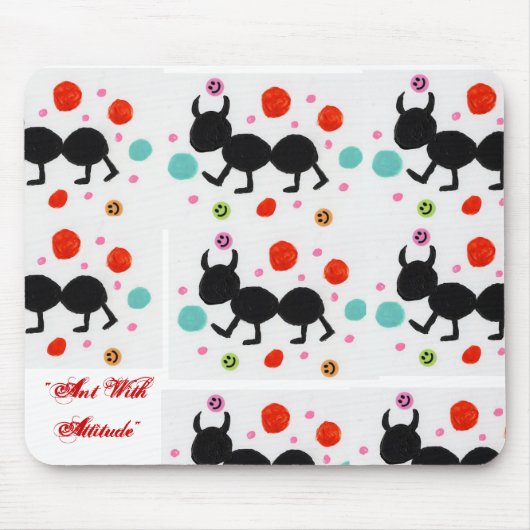 Ant met hoogte muismat (Voorkant)