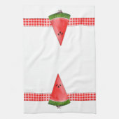 Ant met Watermeloen - keukenhanddoek (Verticaal)