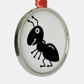 Ant Metalen Ornament (Rechts)