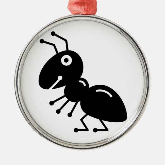 Ant Metalen Ornament (Voorkant)