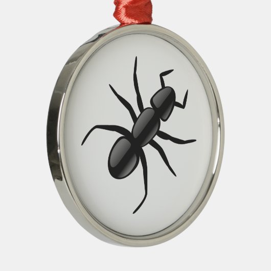 Ant Metalen Ornament (Rechts)