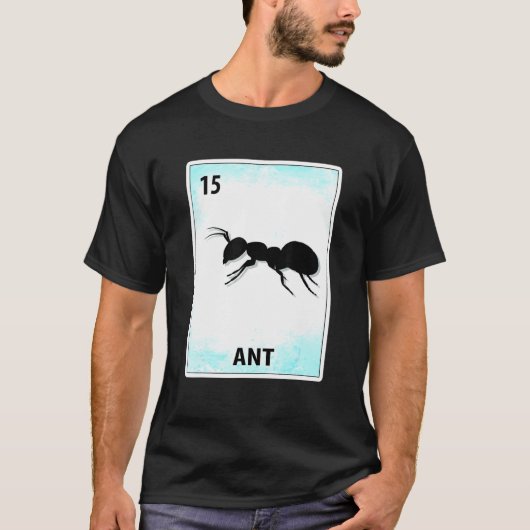 Ant Mexican Cards T-shirt (Voorkant)