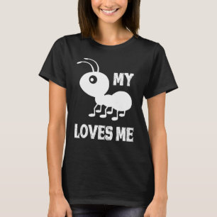 Ant _My tante houdt van mijn familie voor Nephew e T-shirt