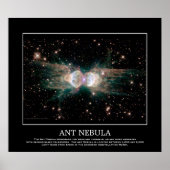 Ant Nebula - in Constellation Norma Poster (Voorkant)