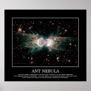 Ant Nebula - in Constellation Norma Poster