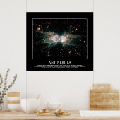 Ant Nebula - in Constellation Norma Poster (Keuken)