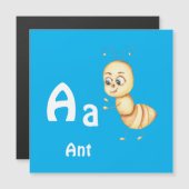 Ant personaliseer ABC: Letter A - Jouw namen toevo (Voorkant / Achterkant)