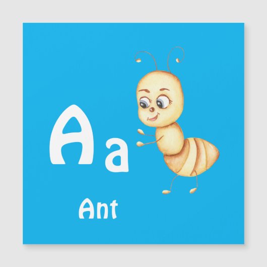 Ant personaliseer ABC: Letter A - Jouw namen toevo (Voorkant)