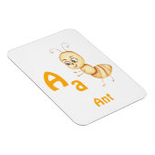 Ant personaliseer ABC: Letter A - Jouw namen toevo Magneet (Rechterzijde)