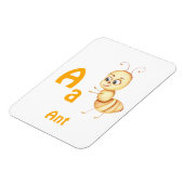 Ant personaliseer ABC: Letter A - Jouw namen toevo Magneet (Linkerzijde)