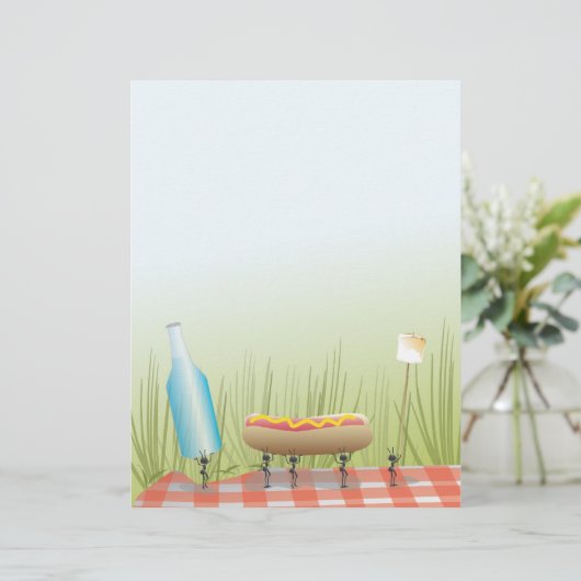 Ant Picnic Letterhead (Staand voorkant)