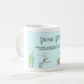 Ant Picnic Prank Koffiemok (Voorkant links)