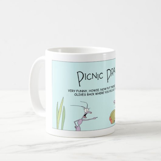 Ant Picnic Prank Koffiemok (Voorkant links)